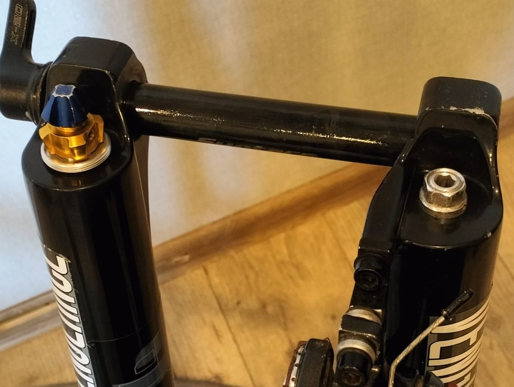 Фрірайд вилка x fusion vengeance 170mm під 26 колесо, Boost