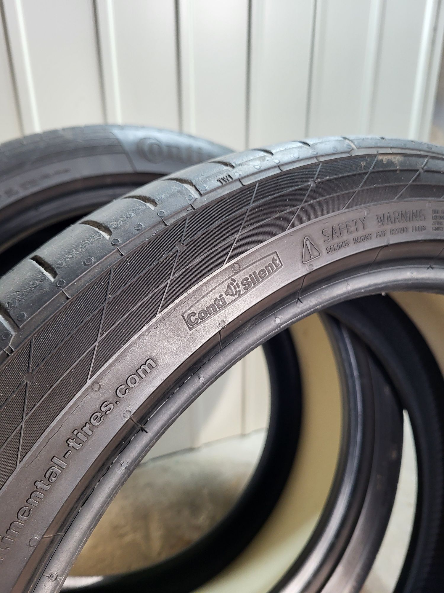 2× Continental SportContact 5 255/40R19 100 W Rant, ContiSilent