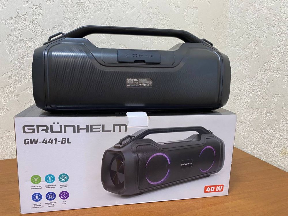 GRUNHELM gw-441-bl Black