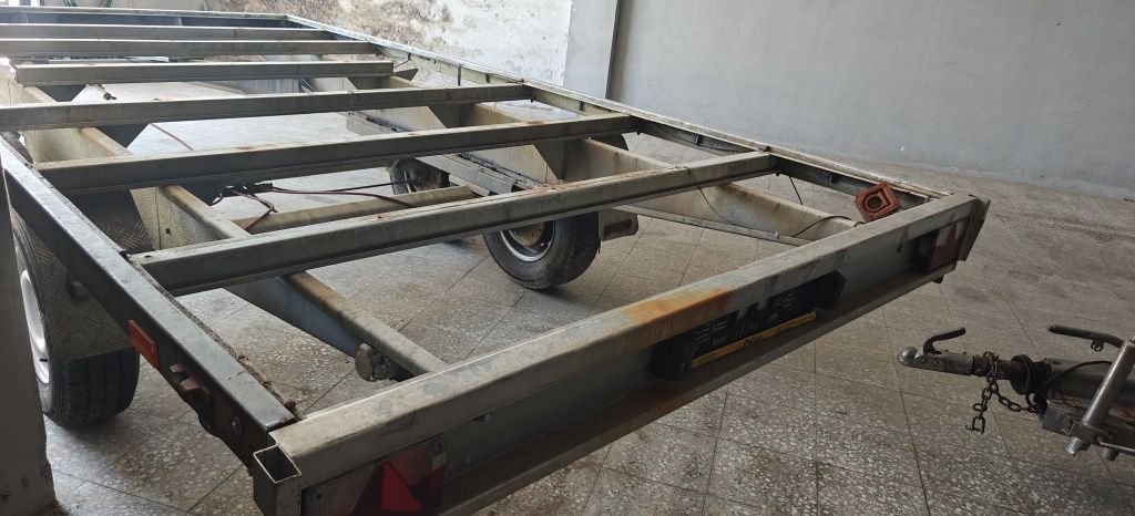 Atrelado c/. matrícula 4x2m Daltec Cargo 35