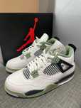 Nowość*NowyJordan4NikeAir4 GreenunisexTrampki 45