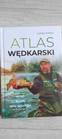 Atlas wędkarski Łukasz Kolasa, nowy na prezent