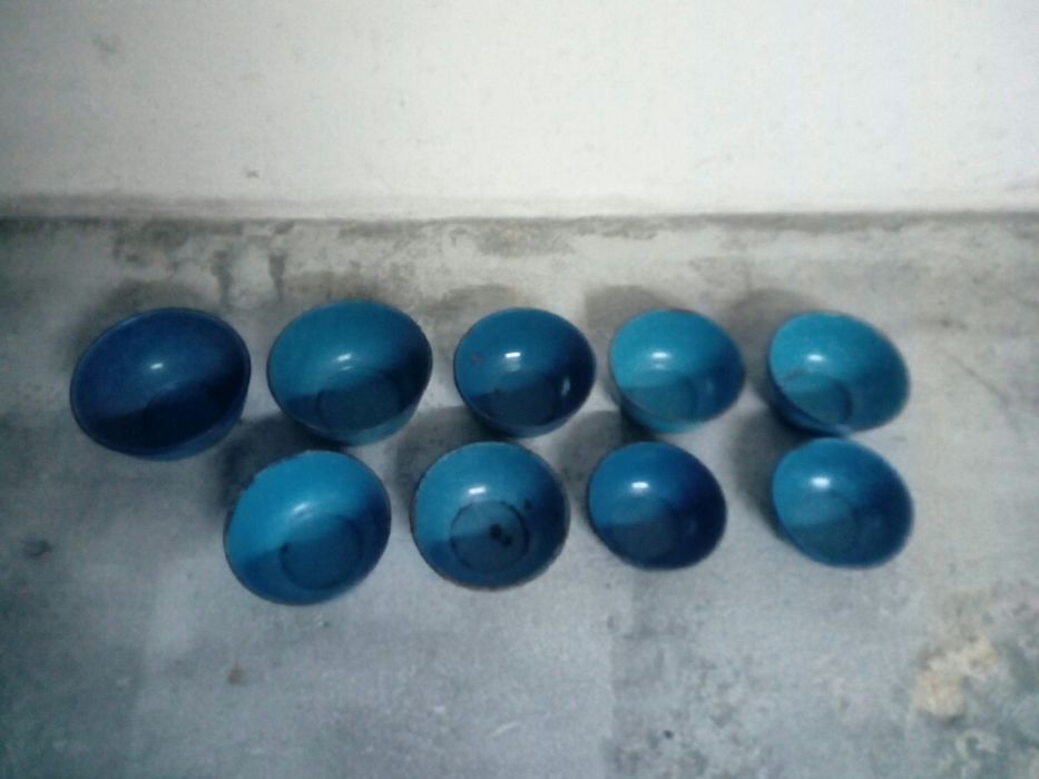 Peças em esmalte