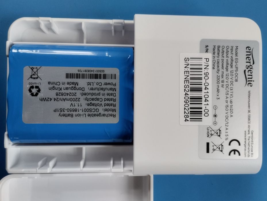 ДБЖ UPS "EnerGenie EG-UPS-DC18"