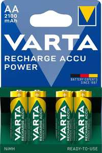 Akumulatorki Varta NiMH AA 2100 mAh Redy-to-use blister 4szt.