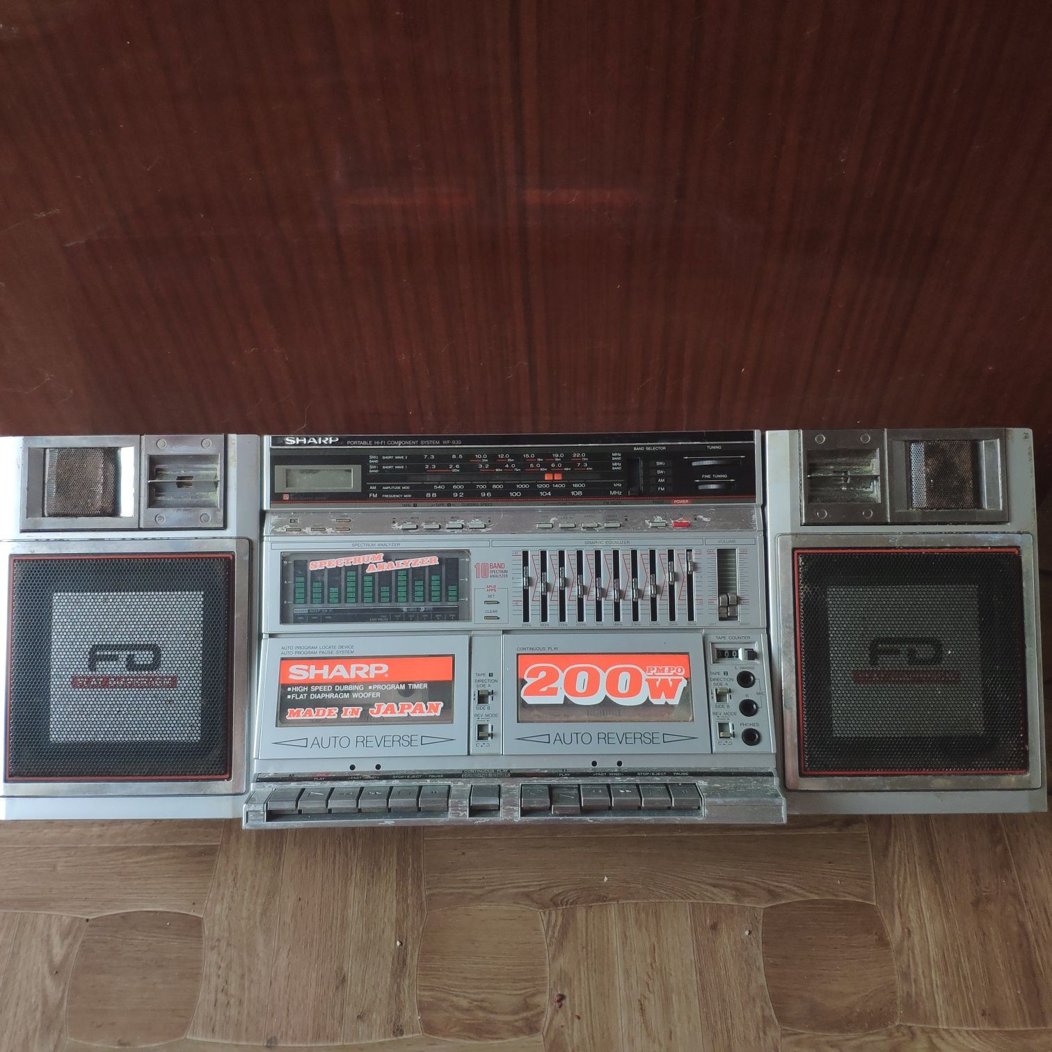 Магнитола sharp wf 939z (s)