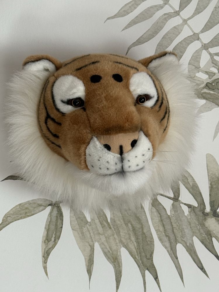 Cabeças animais peluche