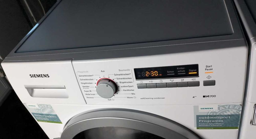 Сушильна машина для одягу сименс 7кг сушарка з тепловим насосом