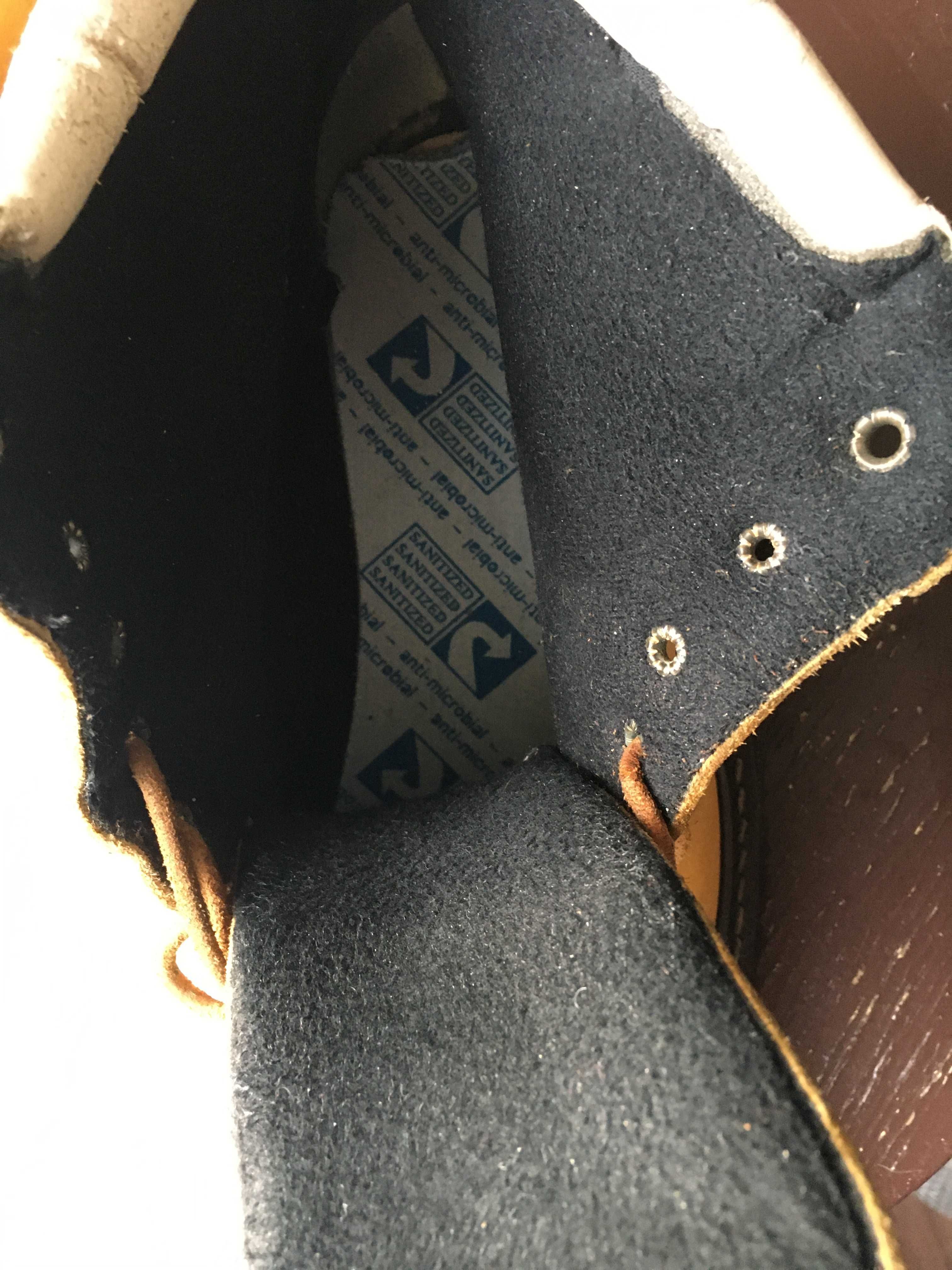 Buty skórzane górskie męskie