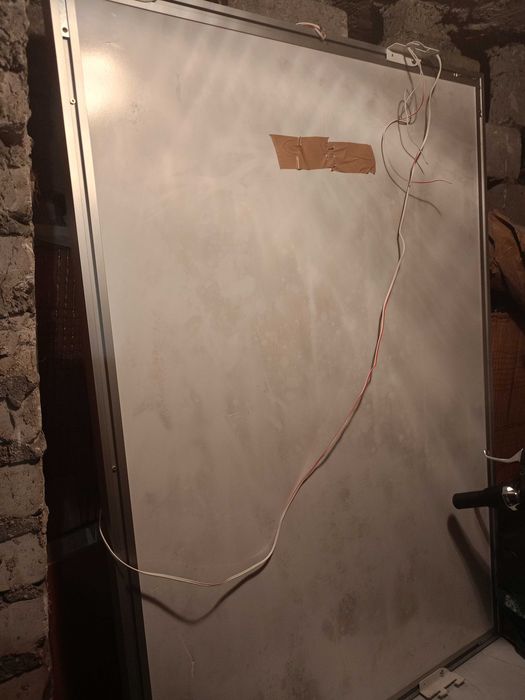 Podświetlany ekran na baner reklamowy
