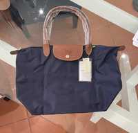 Longchamp azul tamanho