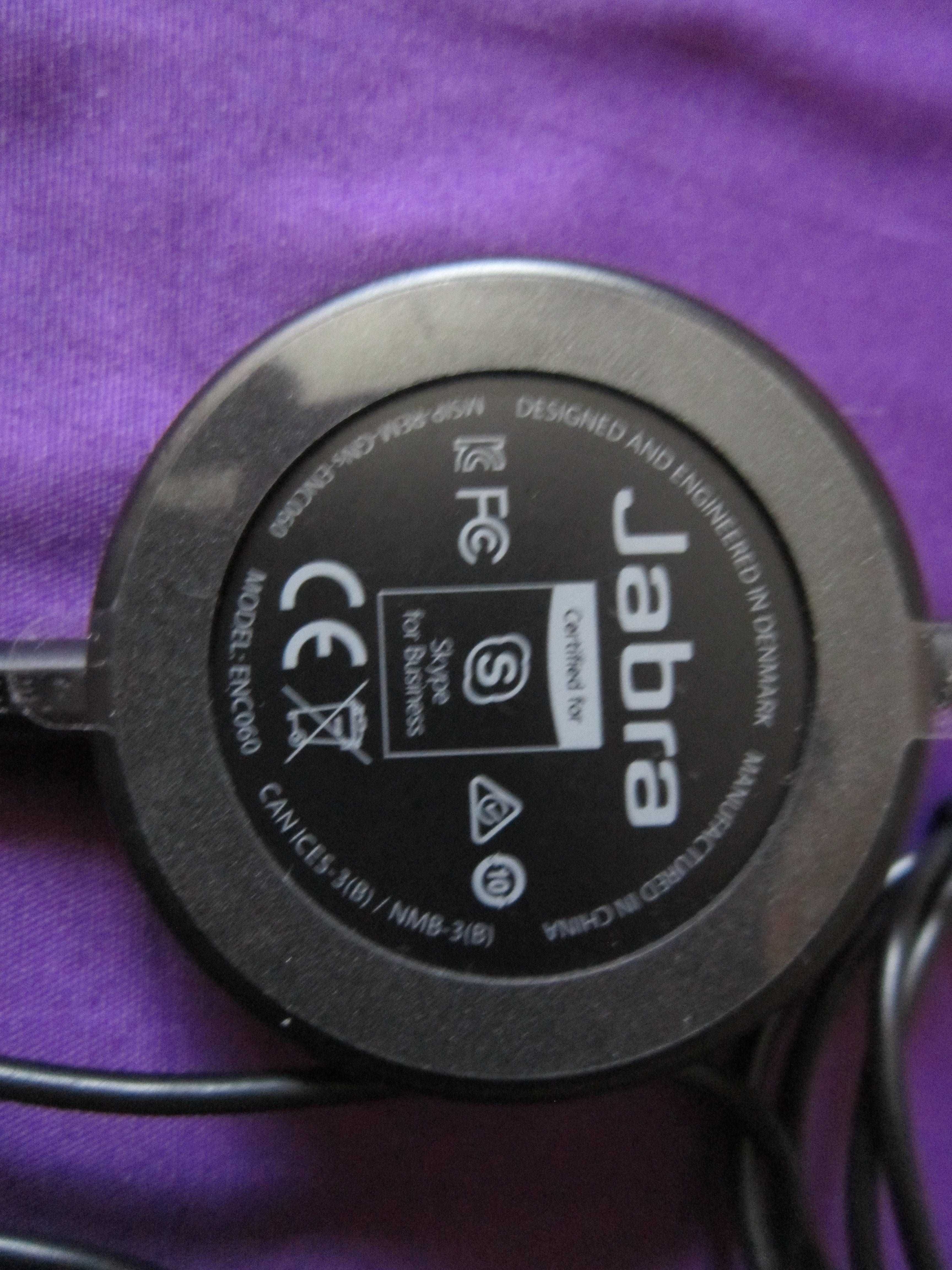Słuchawki przewodowe z mikrofonem Jabra Evolve 30 II Mono + Jabra LINK