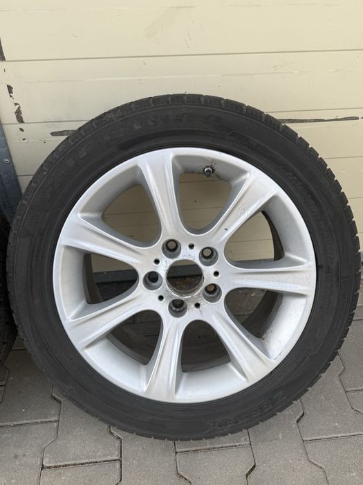 Koła zimowe BMW 17” Ronal 5x120, czujniki TPMS, opony 225/50