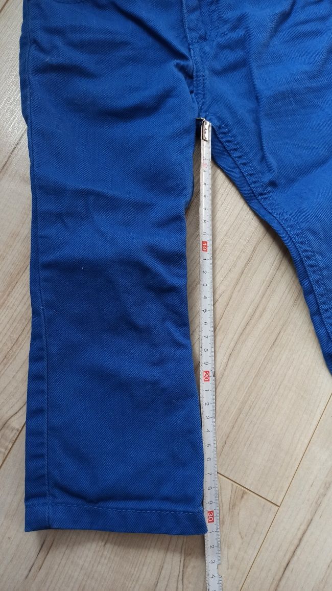 Spodnie chłopięce jeans niebieski r. 86 lupilu