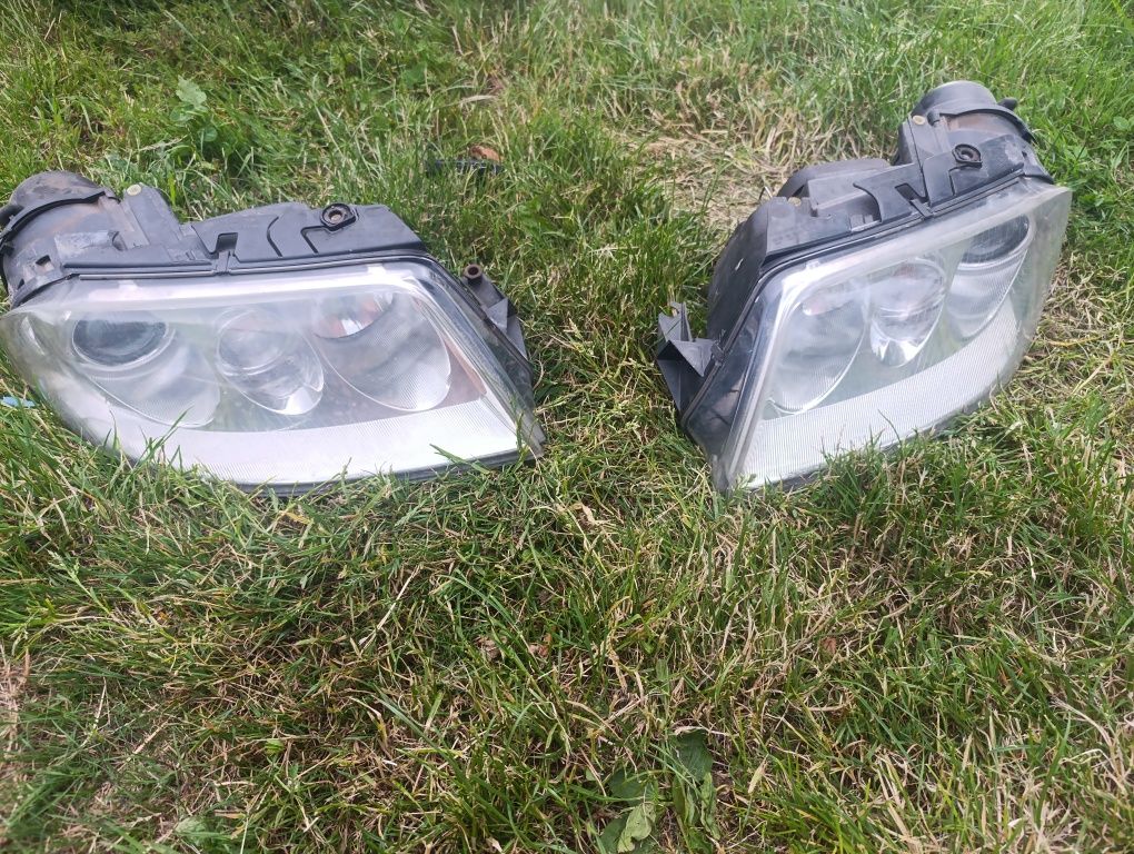 Oryginalne lampy Hella VW Passat B5 FL – komplet lampy przód