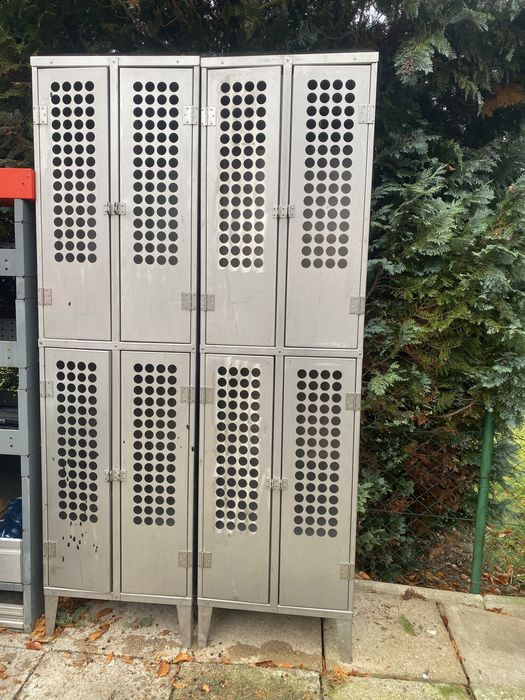 Szafki ze stali nierdzewnej z perforacją