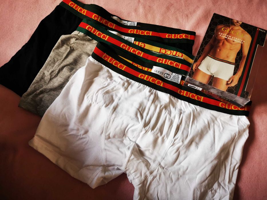 Zestaw bielizny tommy hilfiger hugo boss 3 pac bokserki meskie