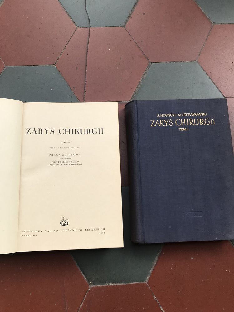 Zarys chirurgii - dwa tomy