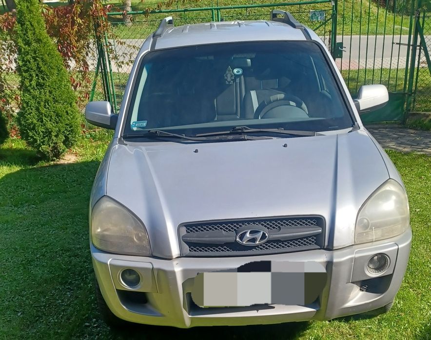 Hyundai Tucson 1.9 z gazem.