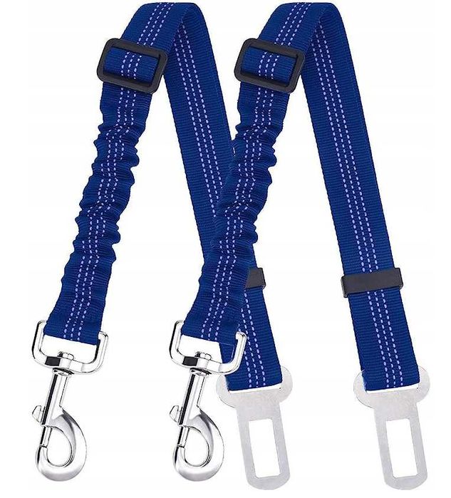 Pas Bezpieczeństwa dla Psa Antywstrząsowe 2 sztuki