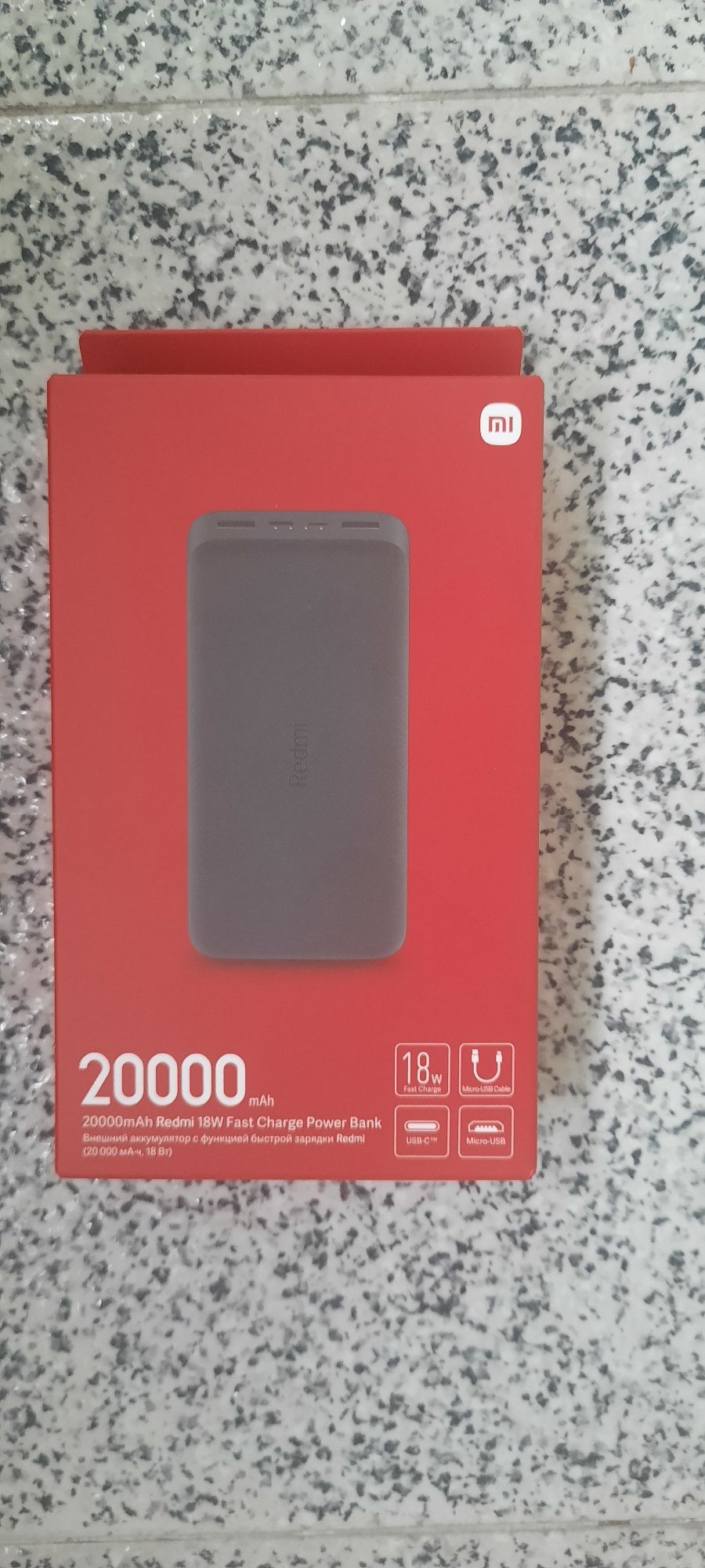 Powerbank Redmi 20 000 mAh Novo