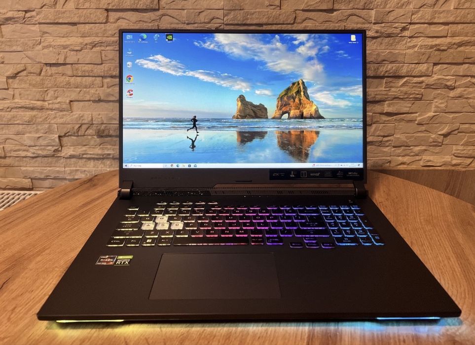 Asus ROG Strix G17 IPS 16x4,7GHZ 2TB 16GB RTX3060 6GB 140W  Windows 11