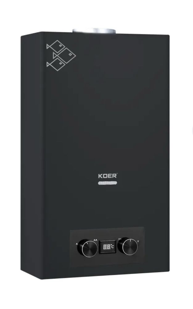 Газова колонка Koer KWH-G0110 | 10 л/хв | Мідний теплообмінник