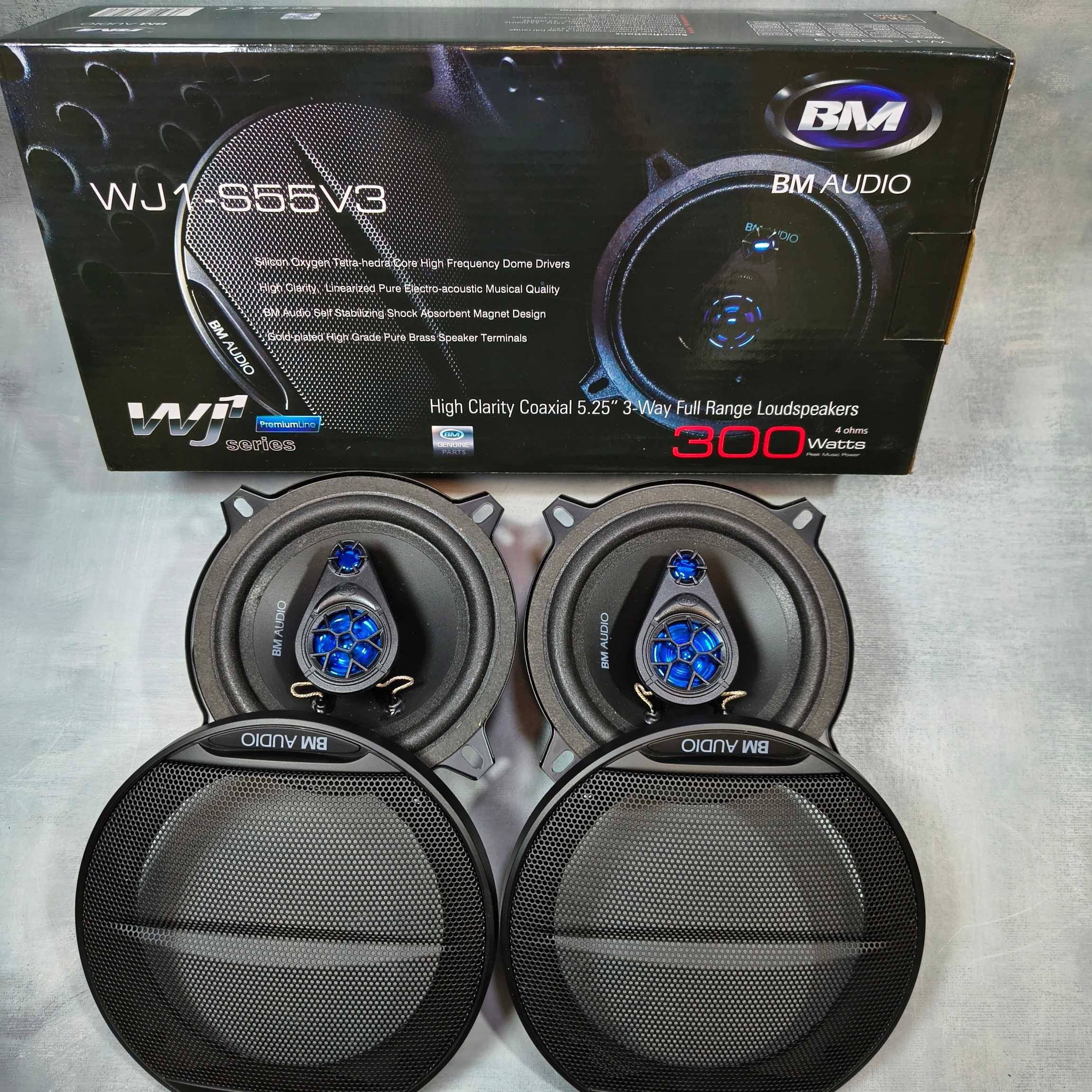 Колонки в машину 13 см Boschmann WJ1-S55V3