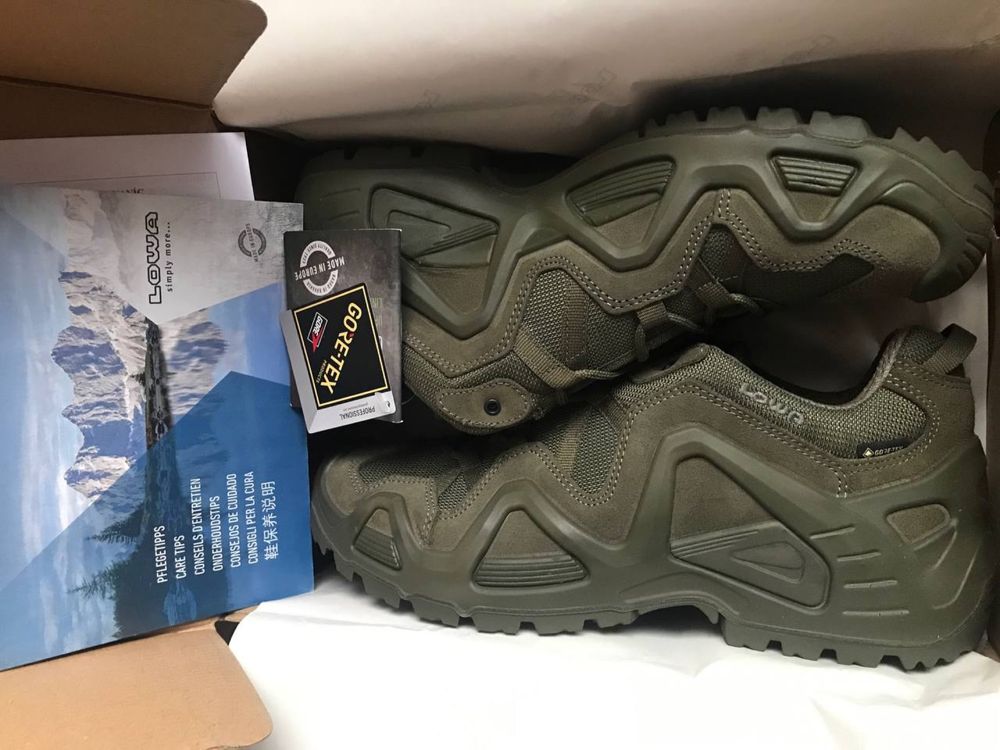 Черевики тактичні Lowa Zephyr gtx green