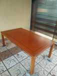 Piękna duża ława duńska stolik kawowy prostokątna mid century modern