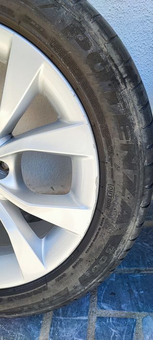 Jantes 17 para BMW  5/120 com pneus. (Originais)