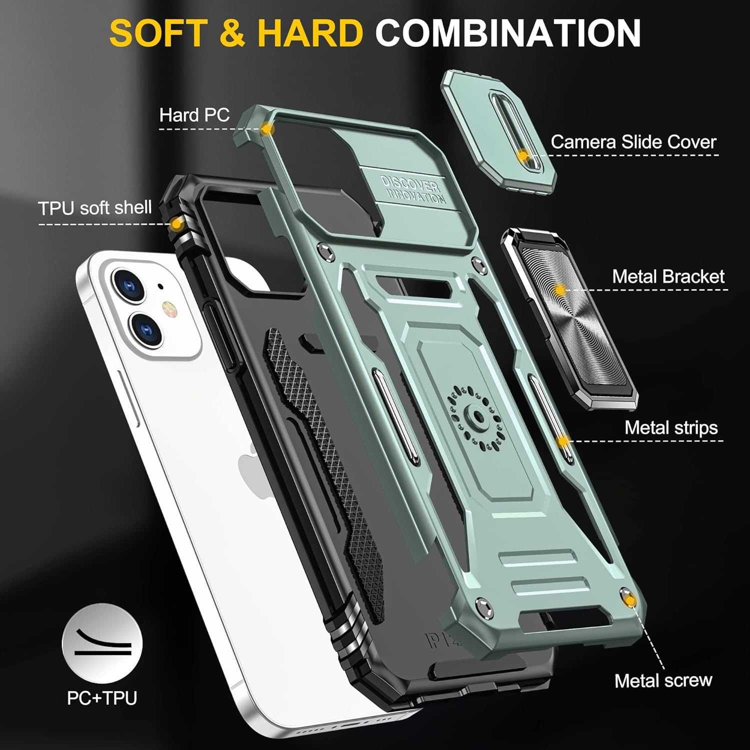 Etui pancerne do iPhone12 Pro 6.1