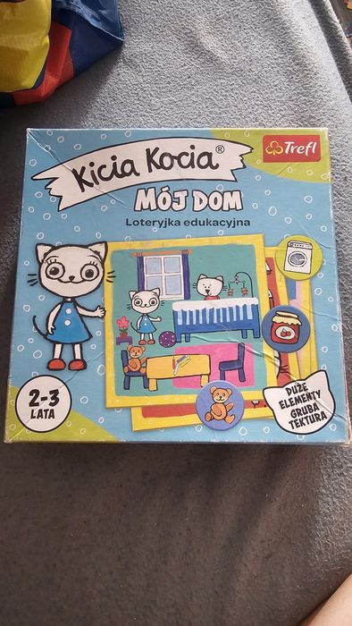 Kicia kocia moj dom gra planszowa 2-3 lata kompletna