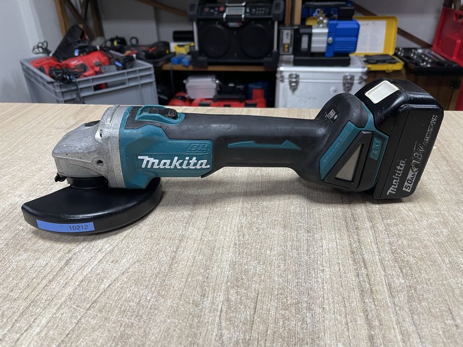 Makita DGA504+BL1850 / безщіткова болгарка Макіта 18V 125 mm