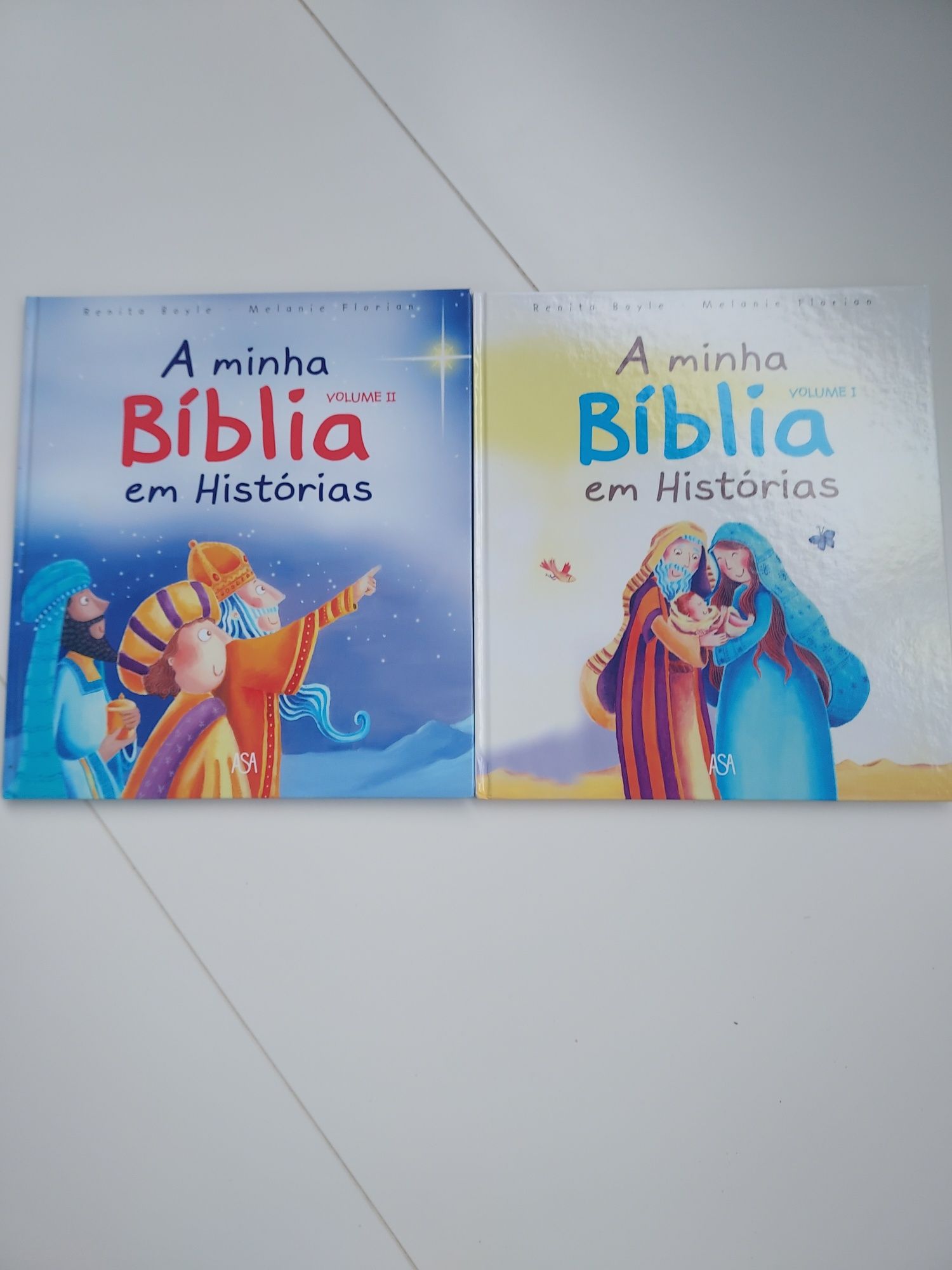 Livros " A minha Bíblia em Histórias" 2 volumes