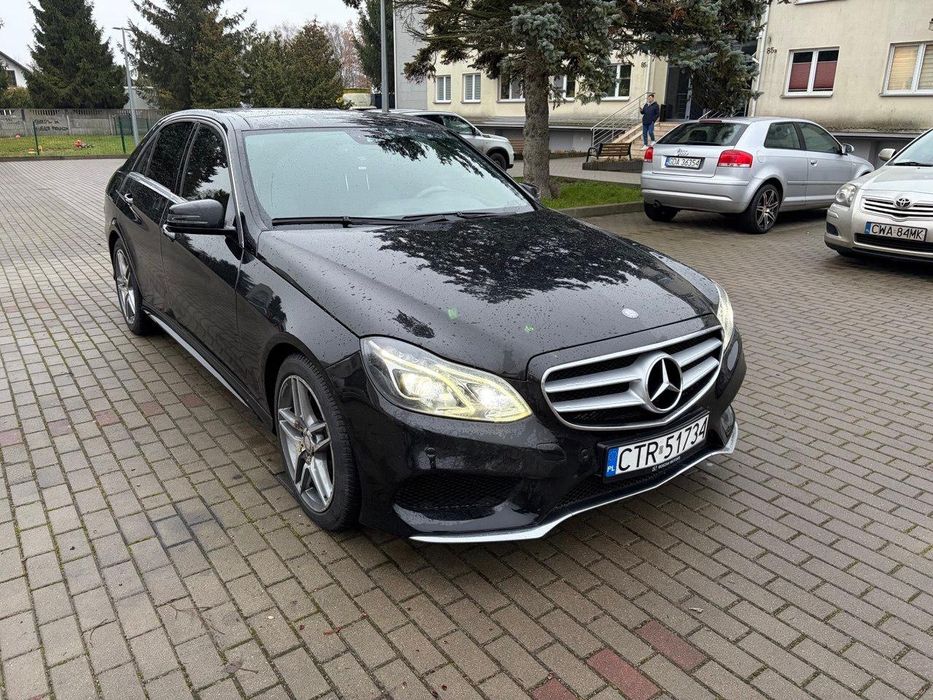 Mercedes e klasa lift 2013 AMG doinwestowany prawdziwy przebieg, rapor