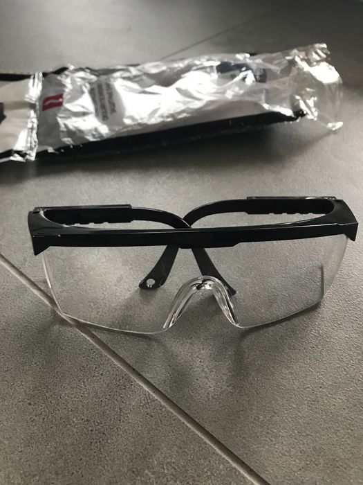 Nowe okulary przeciwodpryskowe ochronne gogle
