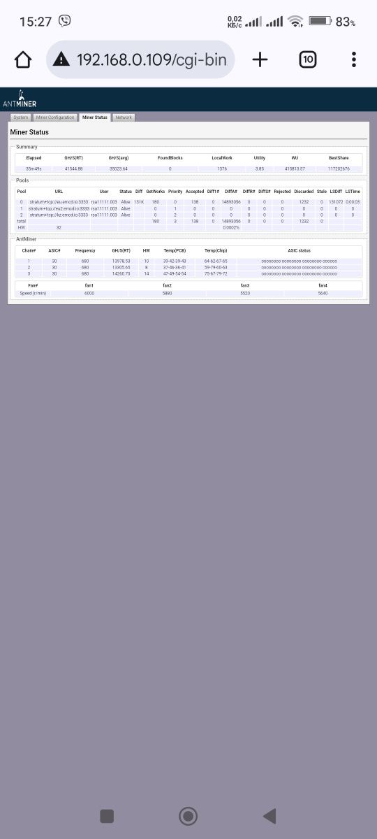 Asic Т 17 42Th/s