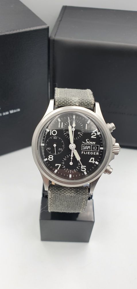 PILOT Sinn 356 Flieger Chronograph Automatic Day Date - 38,5 mm