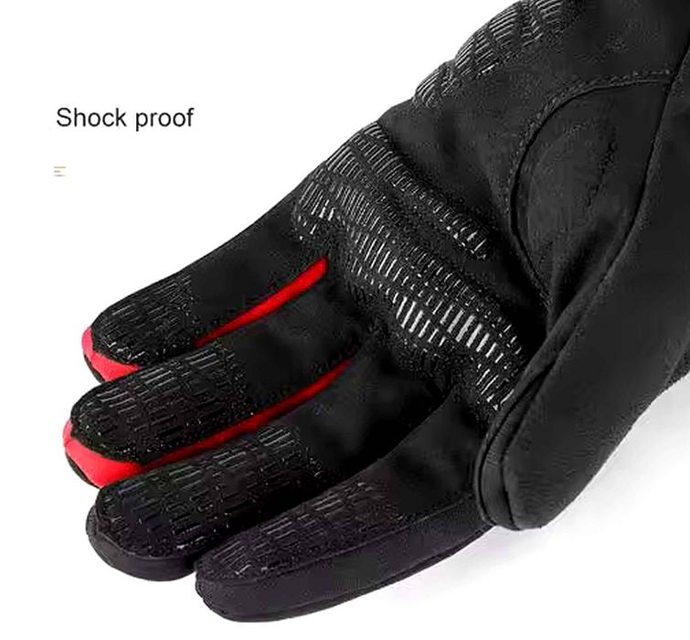 GIYO Rękawiczki Rowerowe z Długimi Palcami Zimowe Komfort do 2 stopni