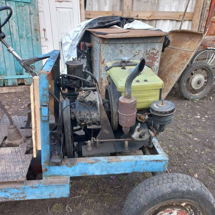 Саморобний трактор