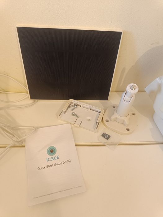 Bezprzewodowa kamera solarna Wi-Fi 8 MP 4K, zewnętrzna