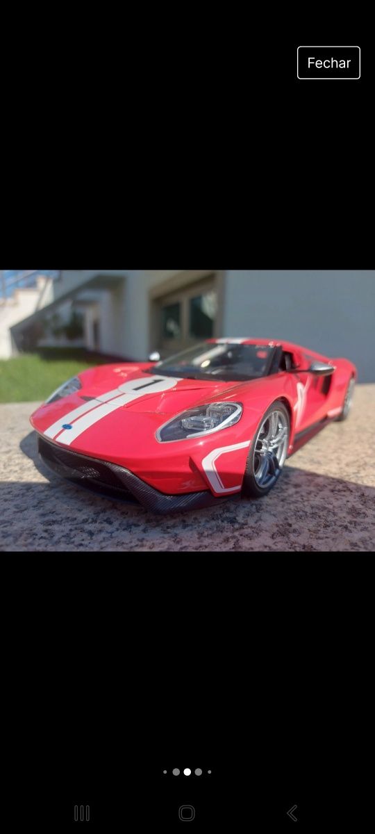 Carro colecao  Ford GT maisto