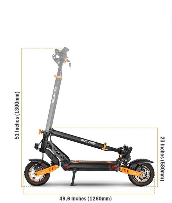 Hulajnoga elektryczna KUKIRIN G2 Max 1000W ,stacyjka 48V20Ah PROMOCJA!