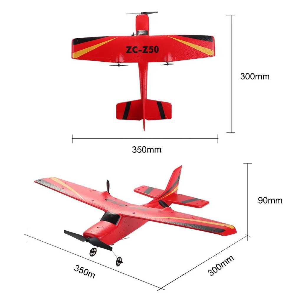 Cessna ZC-Z50 Red літак на радіокеруванні червоний