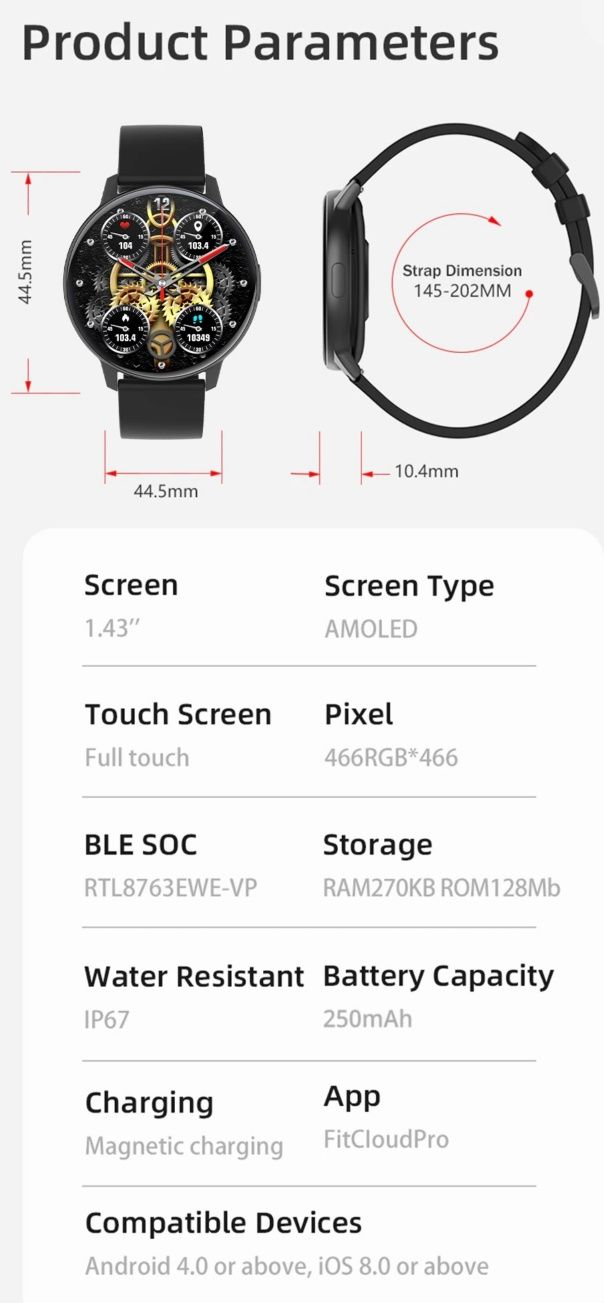 Smart watch Colmi i31