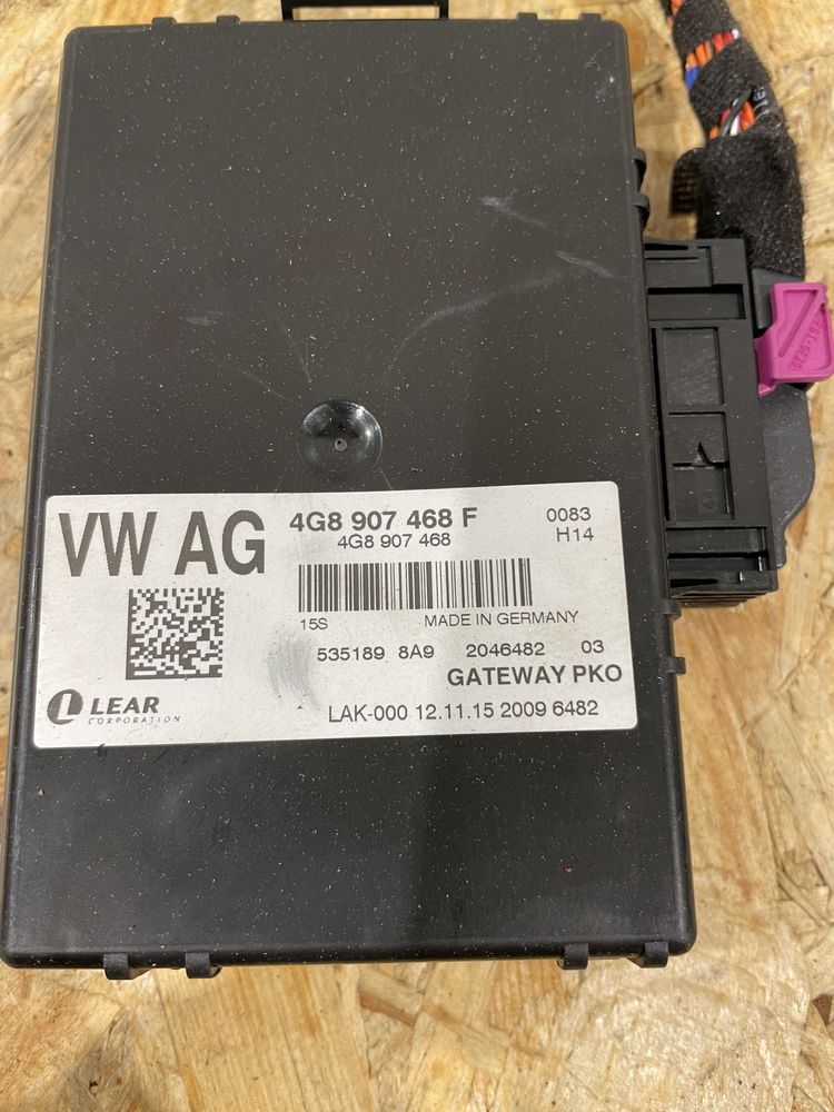 Audi A6 C7 Rok 2012> moduł gateway 4g8 907 . 468 F