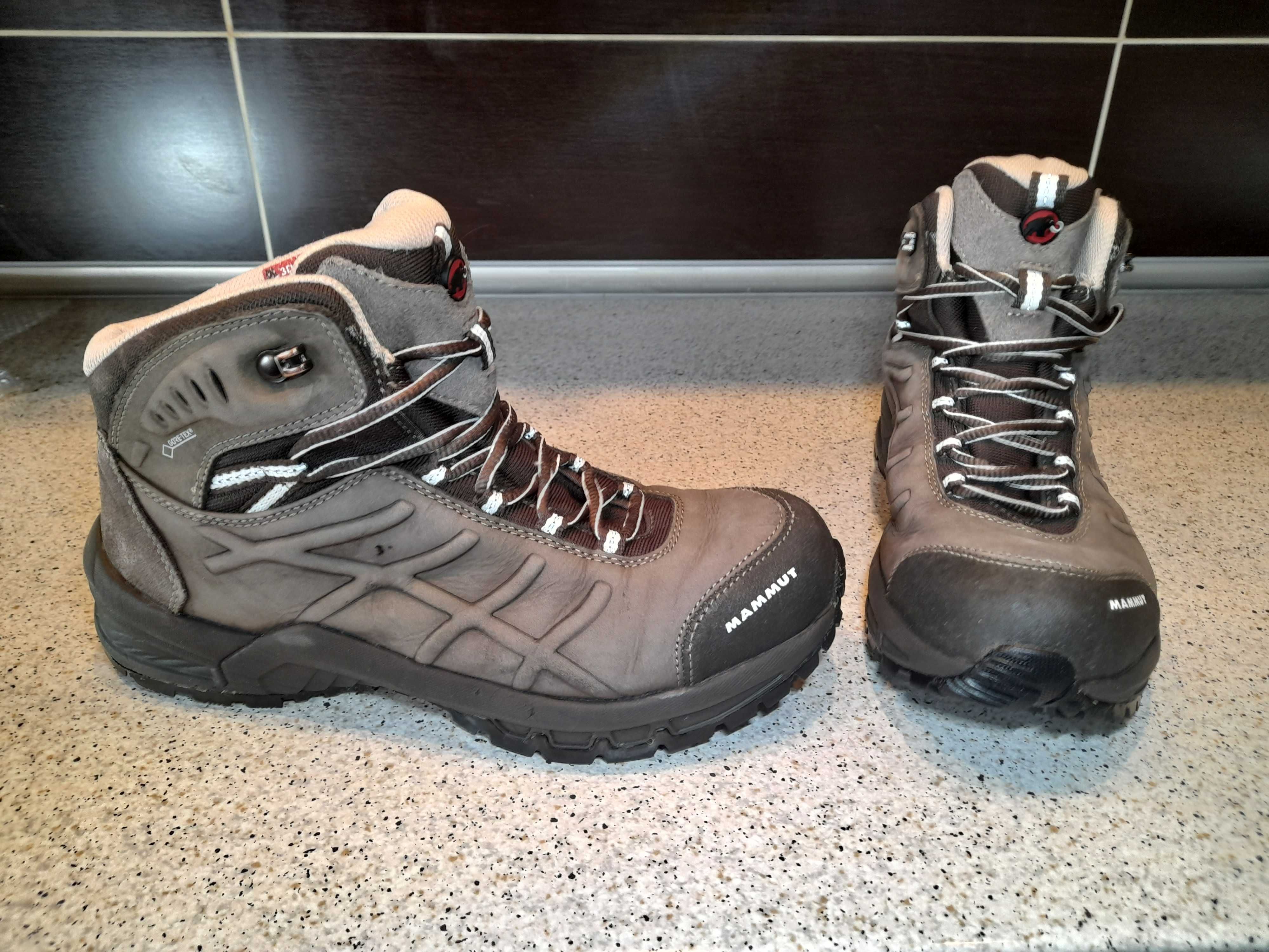 Buty Trekkingowe MAMMUT GTX r40 Stan Bardzo Dobry GORE-TEX Turystyczne