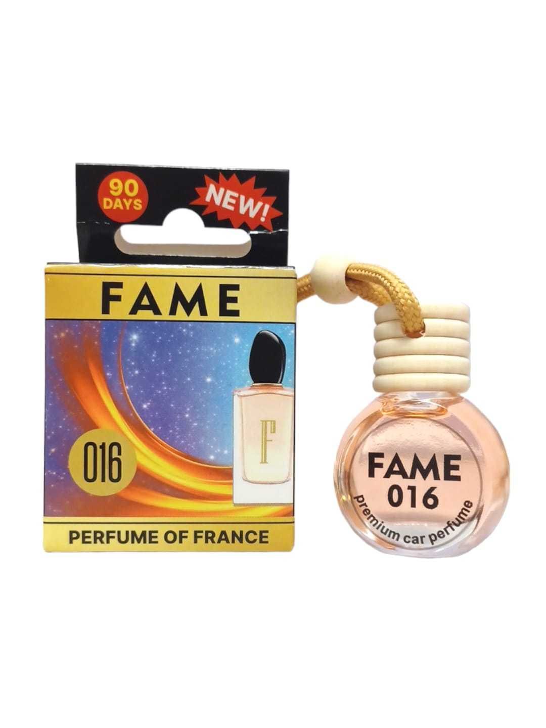 Fame 016 zawieszka zapachowa do auta 10 ml