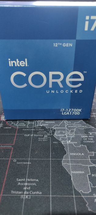 Cpu Intel i7 12700k